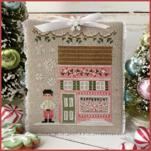 Country Cottage Needleworks - Nutcracker Village - Part 4 - Russian Peppermint Shop