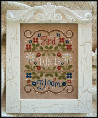 Country Cottage Needleworks - Red, White and Bloom