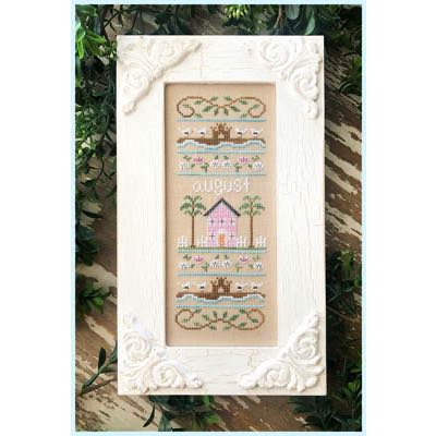Country Cottage Needleworks - Sampler of the Month - August