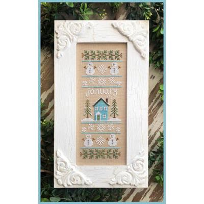 Country Cottage Needleworks - Sampler of the Month - January