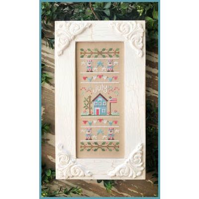 Country Cottage Needleworks - Sampler of the Month - July