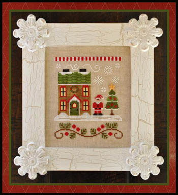 Country Cottage Needleworks - Santa's Village #1 - Santa's House