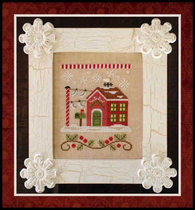 Country Cottage Needleworks - Santa's Village #3 - North Pole Post Office