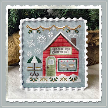 Country Cottage Needleworks - Snow Village - Part 5 - Frozen Hot Chocolate Shop