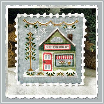 Country Cottage Needleworks - Snow Village - Part 9 - Ice Creamery