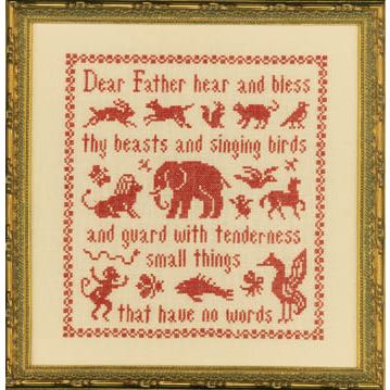 Elizabeth's Needlework Designs - Antique Beasts and Birds