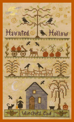 Elizabeth's Needlework Designs - Haunted Hollow