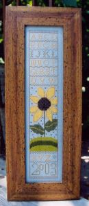Ewe and Eye and Friends - Primitive Sunflower