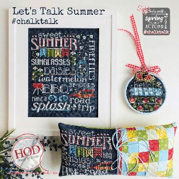 Hands on Design - Chalk Talk - Let's Talk Summer