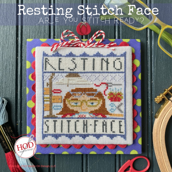 Hands on Design - Resting Stitch Face