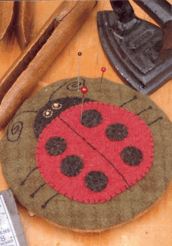 Hatched and Patched - Doug the Bug Pincushion