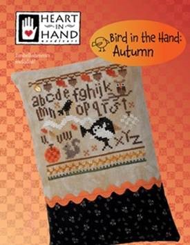 Heart in Hand Needleart - Bird in the Hand - Autumn