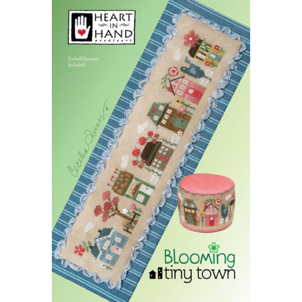 Heart in Hand Needleart - Blooming Tiny Town