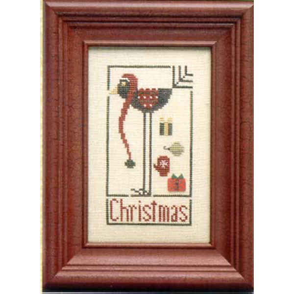 Heart in Hand Needleart - Christmas Bird (Wee  One)