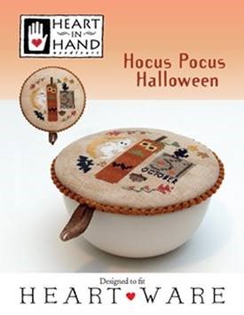 Heart in Hand Needleart - Hocus Pocus Halloween