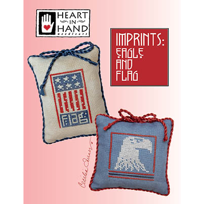 Heart in Hand Needleart - Imprints: Eagle and Flag