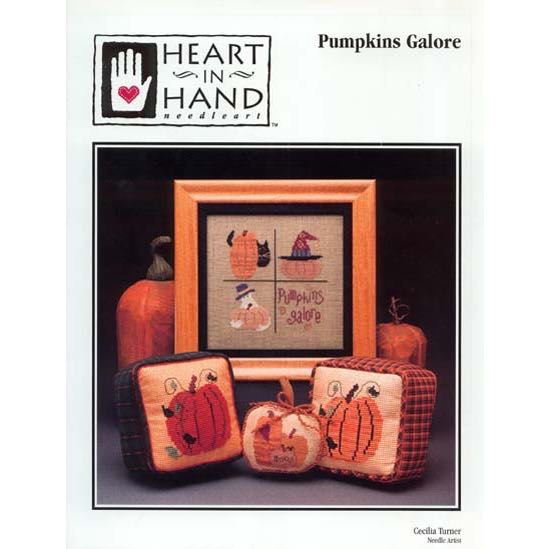 Heart in Hand Needleart - Pumpkins Galore