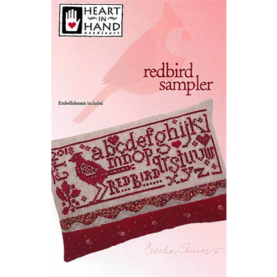 Heart in Hand Needleart - Redbird Sampler