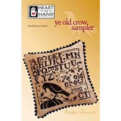 Heart in Hand Needleart - Ye Old Crow