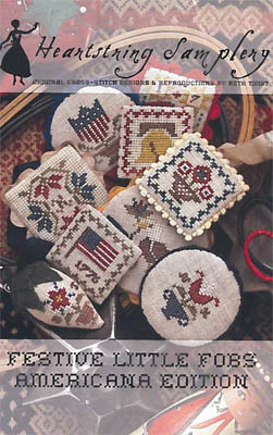 Heartstring Samplery - Festive Little Fobs - Americana Edition