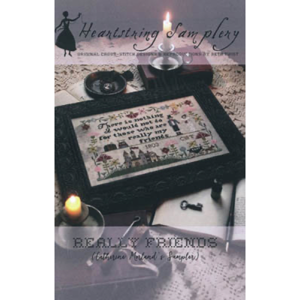 Heartstring Samplery - Really Friends - Catherine Marland's Sampler