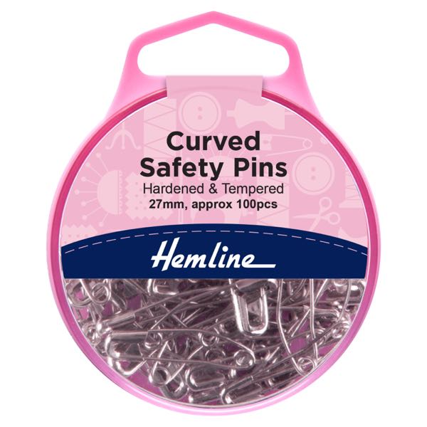 Hemline - Curved Safety Pins