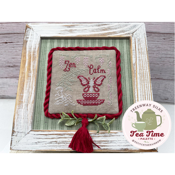 Jan Hicks Creates - XStitch the Rainbow (Treenway Silks Tea Time)