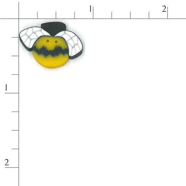 Just Another Button Company - 1101.s - Small bee button