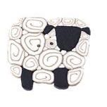 Just Another Button Company - 1146.t - Tiny Ewe button