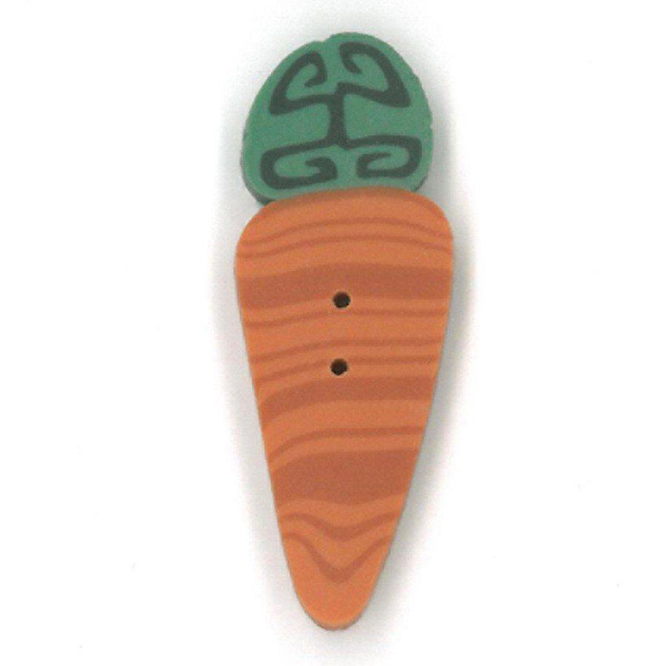 Just Another Button Company - 2208.m - Medium Carrot button
