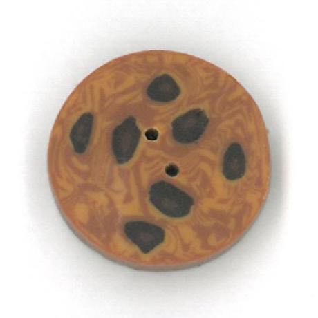 Just Another Button Company - 4500.s - Small Chocolate Chip Cookie button