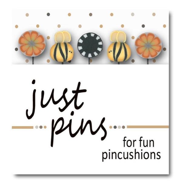 Just Another Button Company - Just Pins - Bees and Blooms (jp150)