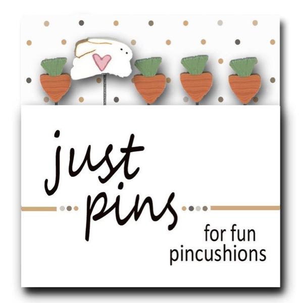 Just Another Button Company - Just Pins - Carrot Patch (jp114)