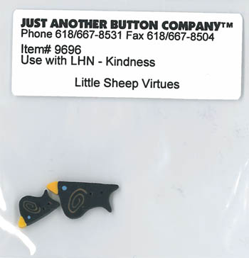 Just Another Button Company - Little Sheep Virtues #10 - Kindness Button Pack