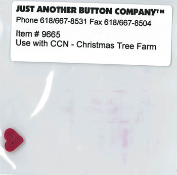 Just Another Button Company - Santa's Village #7 - Christmas Tree Farm Button Pack