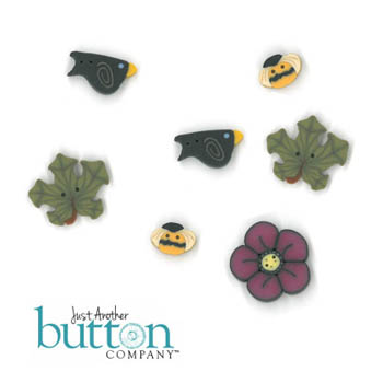 Just Another Button Company - Shepherd's Bush Pumpkin Harvest Button Pack