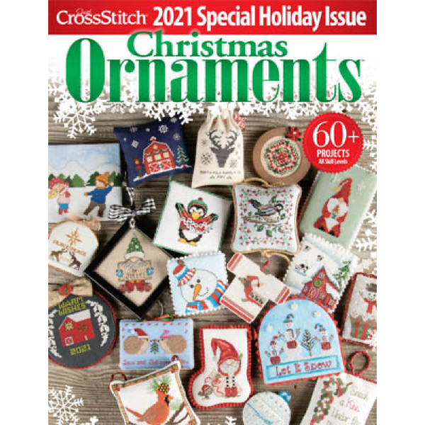 Just Cross Stitch Magazine - Christmas Ornaments 2021