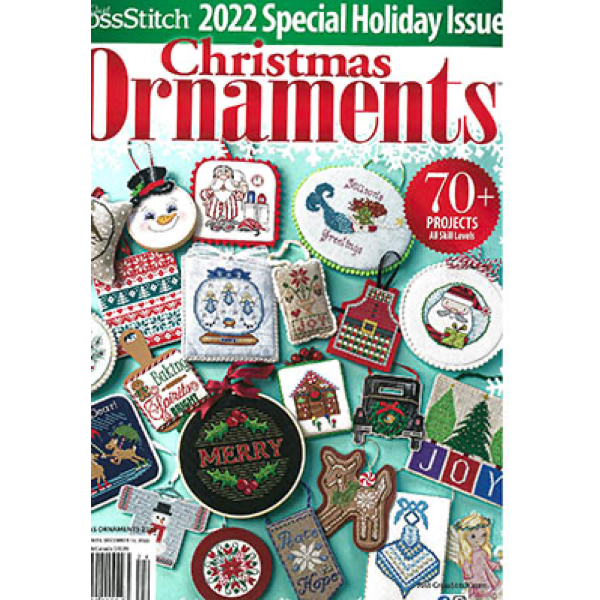 Just Cross Stitch Magazine - Christmas Ornaments 2022