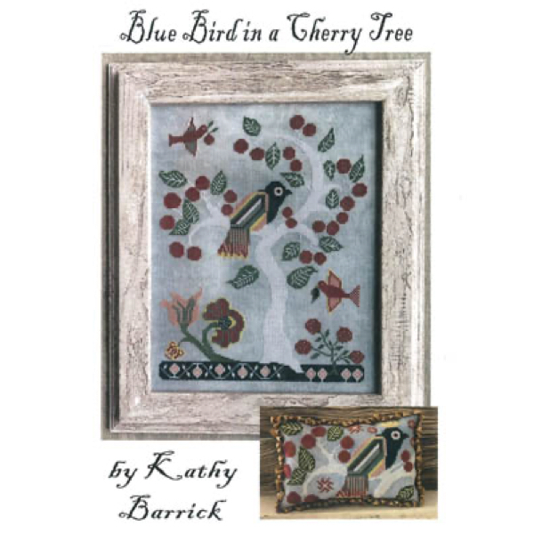 Kathy Barrick - Bluebird in a Cherry Tree