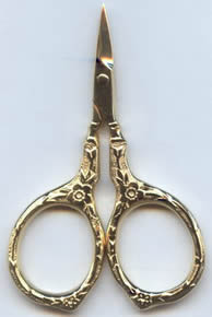 Kelmscott Designs - Gold Elizabeth I Scissors