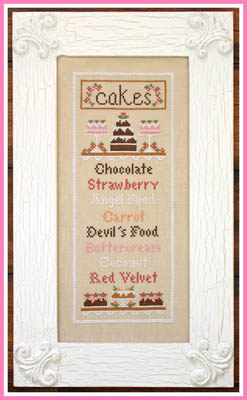 Country Cottage Needleworks - Cake Menu