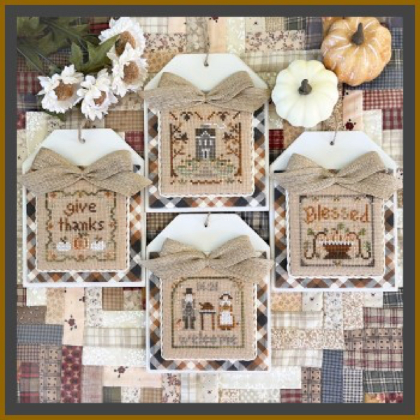 Little House Needleworks - Cross Stitch Petites No 2 - Thanksgiving Petites