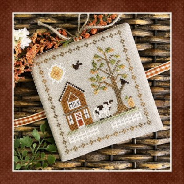 Little House Needleworks - Fall on the Farm 6 - With a Moo Moo Here