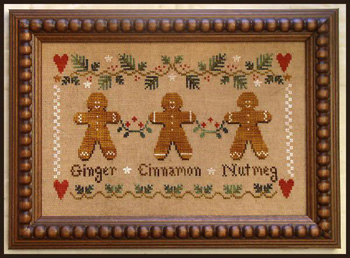 Little House Needleworks - Gingerbread Trio