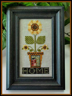 Little House Needleworks - Home is Where the Sunflowers Grow