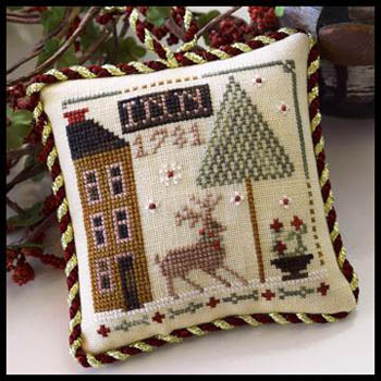 Little House Needleworks - Sampler Tree 5 - Deer Valley Inn