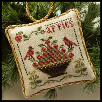 Little House Needleworks - Sampler Tree 6 - Sweet Apples