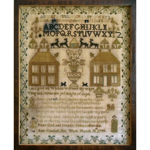 Little House Needleworks - The Ann Goodall Sampler