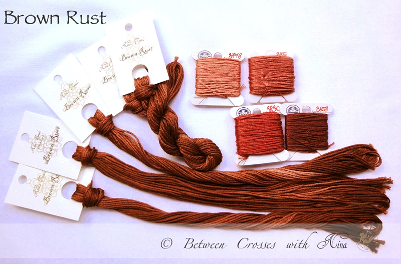 Nina's Threads - Brown Rust