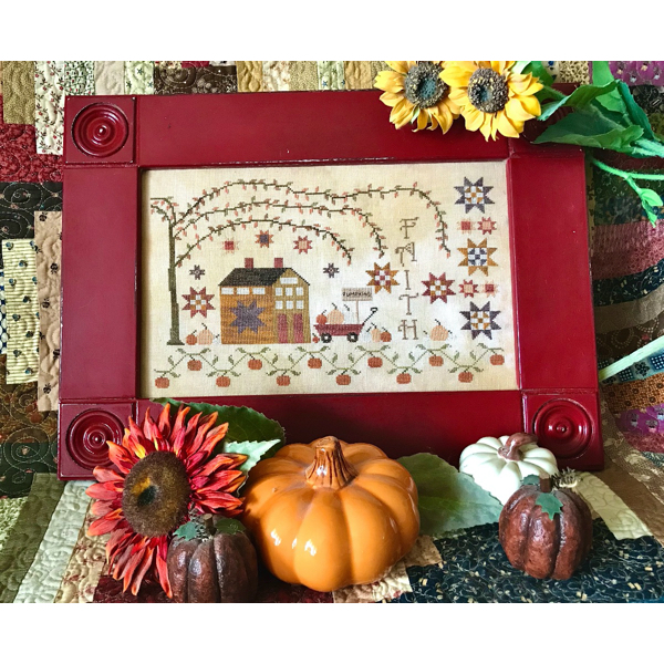 Pansy Patch Quilts - Faith, Fall at Pansy Patch Manor